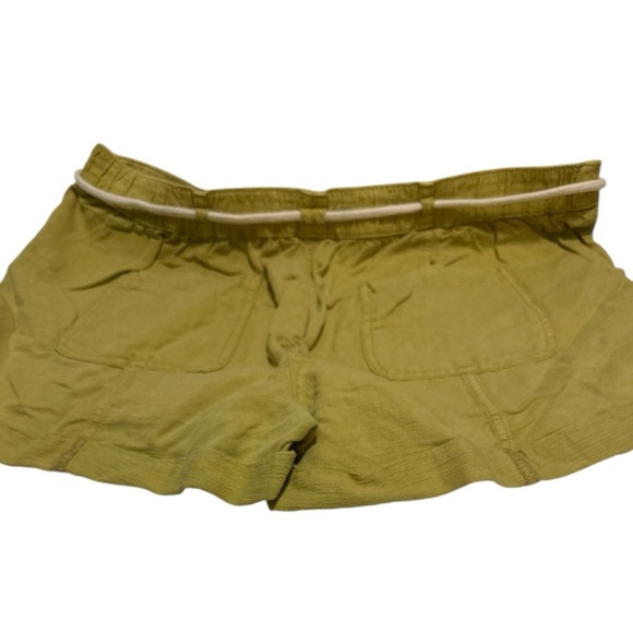 C&C California Yellow Athletic Shorts Relaxed Fit Drawstring - Picture 2 of 9